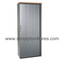 armario de metal con puerta de persiana simple